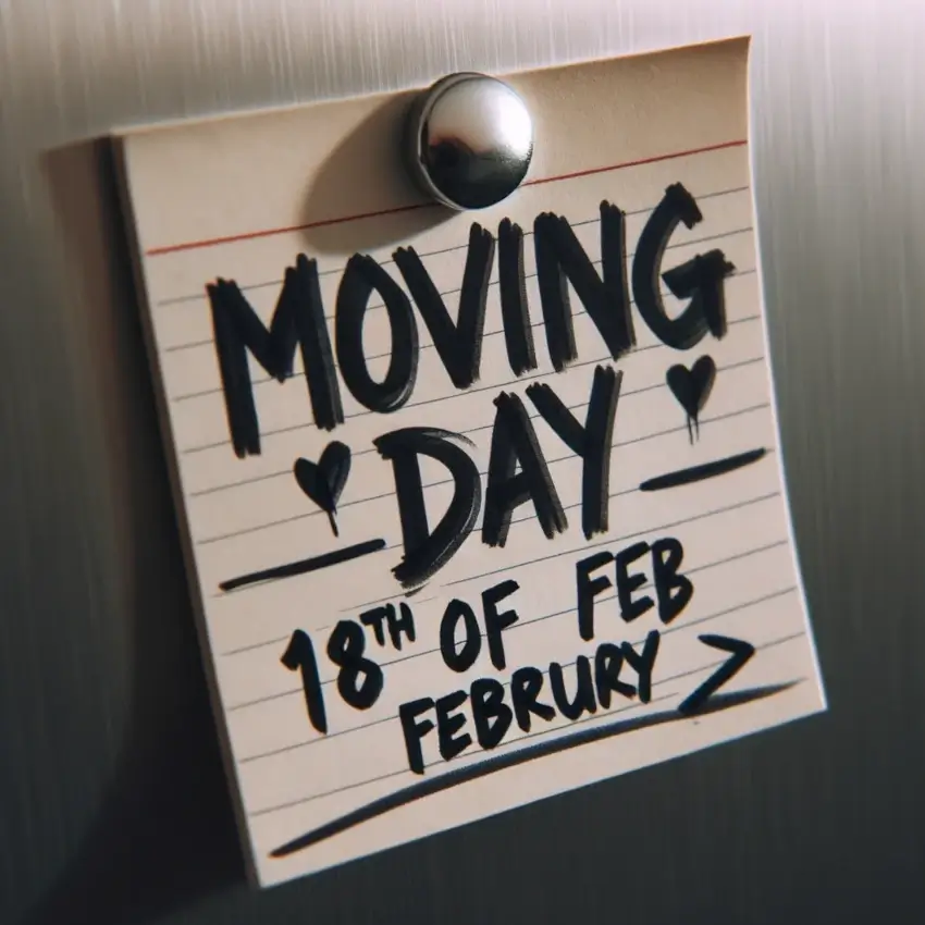 February Moving Date